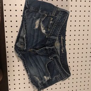 Jean American eagle shorts